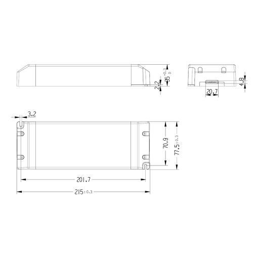 Tagra® Professional 24V Constant Voltage LED Driver 320W