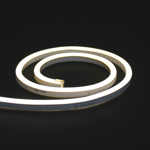 Essential Mini LED Neon Flex , 10x15mm, Horizontal Bend, Warm White, 50 Metre Reel