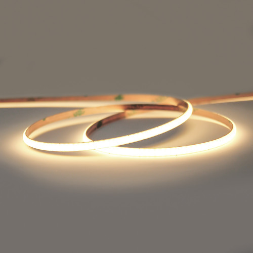 24V Professional Micro Width COB Spotless LED Strip Light, 10w p/m 3000K CRI>90, 2.5 Metre Reel