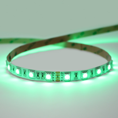 24V Essential Toning Series LED Strip Light, 60 LEDs, 14.4w Per Metre, RGB Colour Changing, 50 Metre Reel, IP20