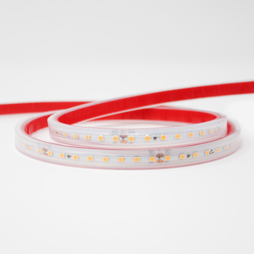 24V Professional SMD Series LED Strip Light, 9.6w p/m, 128 LEDs p/m, CRI>90, 6000K, 5 Metre Reel, IP67