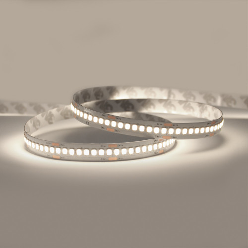 24V Professional Super Bright Series LED Strip Light, 22w p/m, 240 LEDs p/m, CRI>80, 4000K, 5 Metre Reel, IP65 Nano