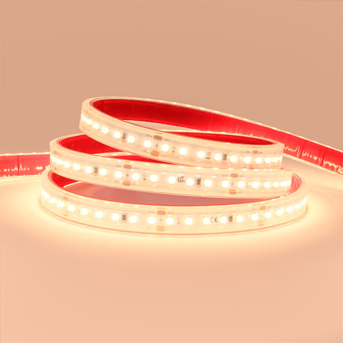 24V Advance Long Run SMD Series LED Strip Light, 9.6w p/m, 120 LEDs p/m, CRI>95, 2700K, 20 Metre Reel, IP67