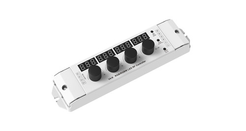 Professional Series 4 Channel RGB & RGBW LED Dial Controller