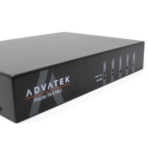 Advatek® PixLite® T8-S Mk3 Long Range LED Pixel Controller