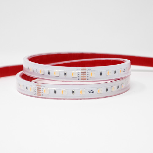 24V Professional Toning Series LED Strip Light, RGB+4000K, CRI >90, 60 LEDs p/m, 19.2w p/m, 5 Metre Reel, IP67