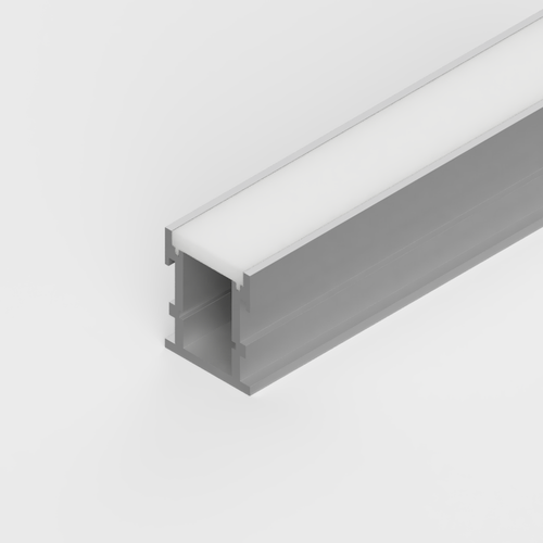 Extra Deep Walkover LED Aluminium Profile 21.3mm x 25.9mm