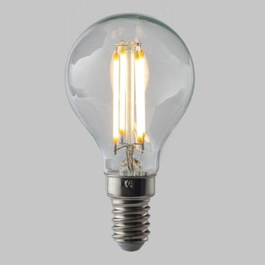 Ampoule, E27, Miroir Capuchon, blanc, or, dim, LED, 2200K, 200lm