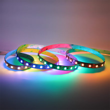 5m RGB Addressable Color-Chasing LED Strip Light Kit with 12V