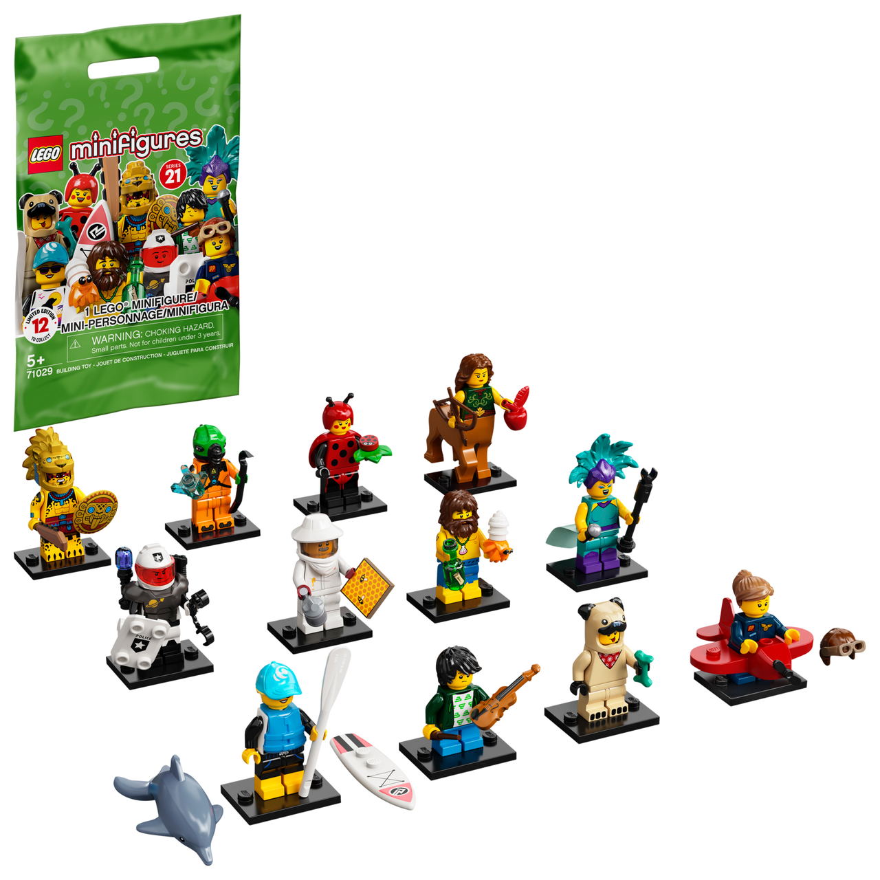 Minecraft minifigure series 21 hot sale