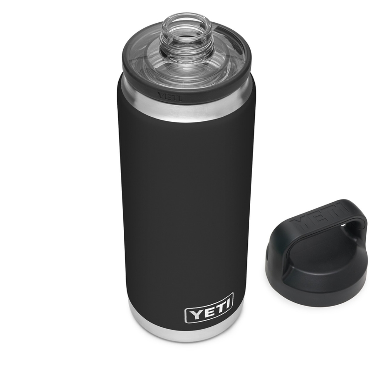 YETI RAMBLER 36 oz BOTTLE Chug Cap Black Same Day Free Shipping