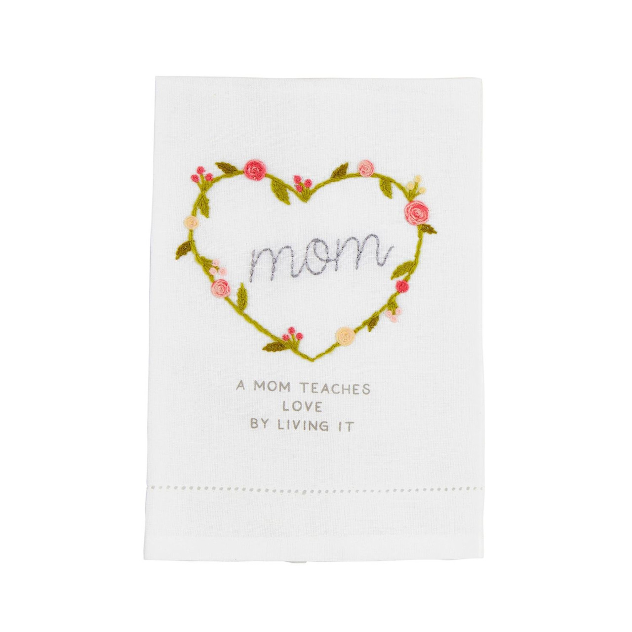 Mud Pie Embroidery Towel