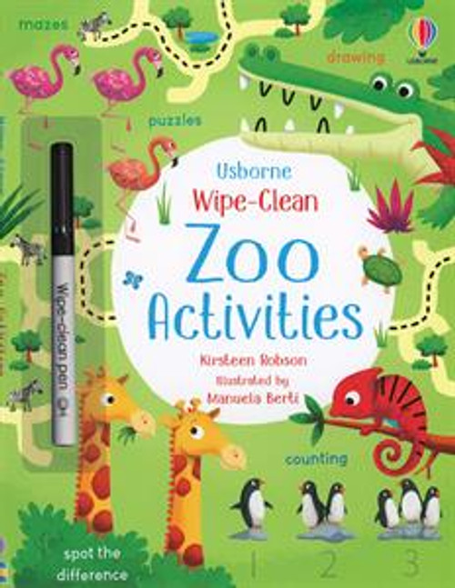 WIPE-CLEAN ZOO ACTIVITIES