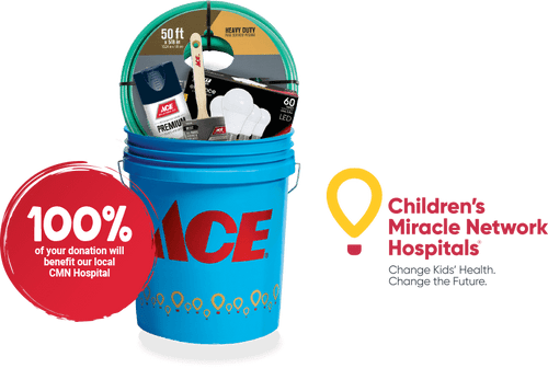 CHILDREN'S MIRACLE NETWORK  BUCKET SALE DONATION