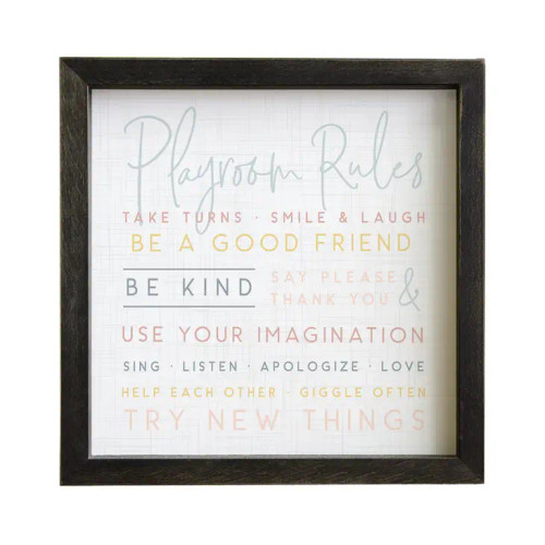 PLAYROOM RULES