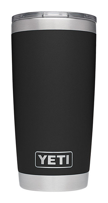 YETI Rambler 20 oz Black BPA Free Tumbler with MagSlider Lid