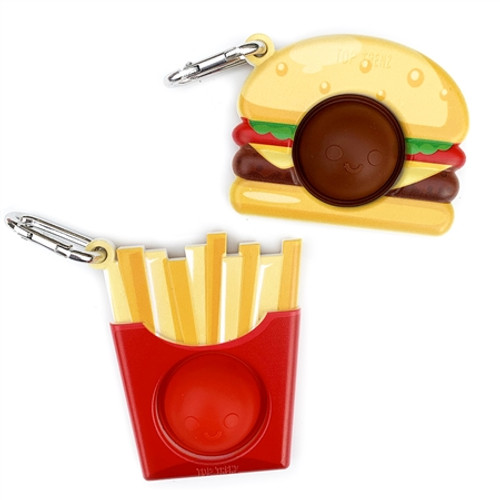 OMG BFF BURGER KEYCHAIN