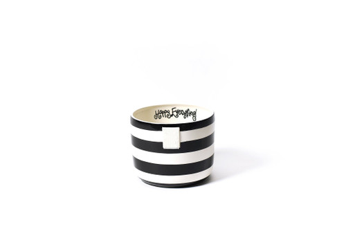 MINI BOWL BLACK STRIPE