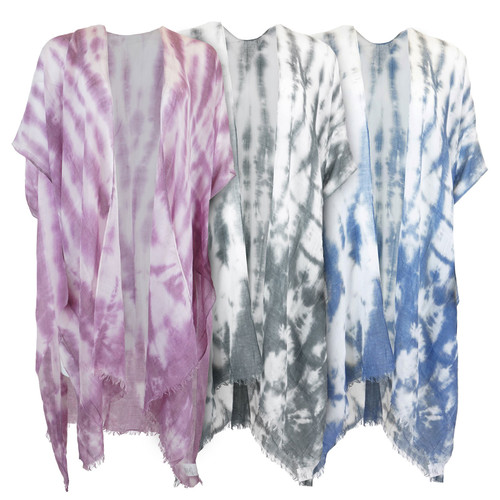 TYE DYE RUANAS WRAP