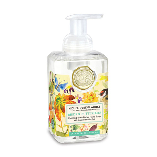 BIRDS & BUTTERFLIES FOAMING SOAP