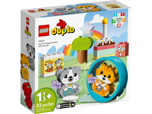 LEGO© DUPLO: MY 1ST PUPPY & KITTEN SOUND