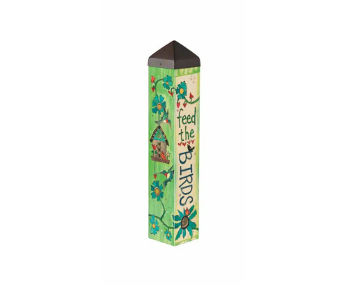 ART POLE BIRDS WILL SING 20"