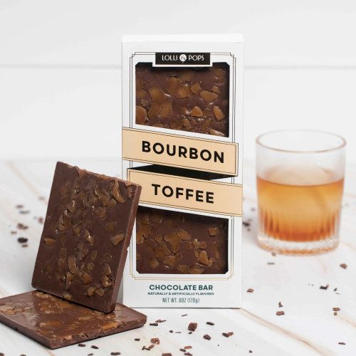 L&P TOPPED BAR BOURBON TOFFEE