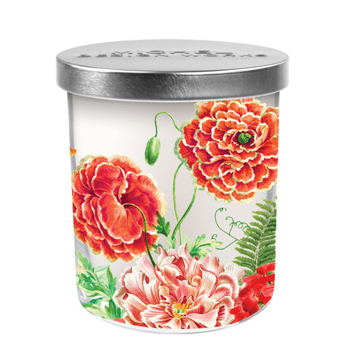 POPPIES AND POSIES CANDLE JAR