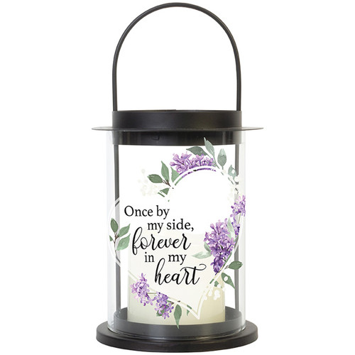 "FOREVER IN MY HEART" CYLINDER LANTERN