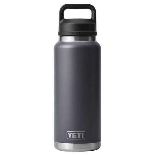 YETI RAMBLER 36 OZ CHARCOAL BPA FREE BOTTLE WITH CHUG CAP