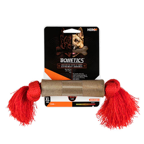 HERO XLG TASSEL DOG CHEW BACON