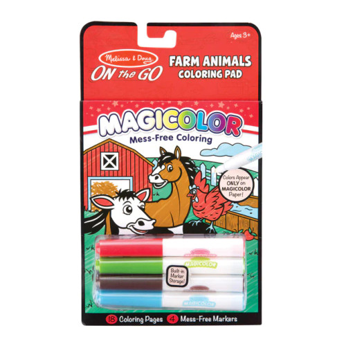 MAGICOLOR COLORING PAD FARM ANIM