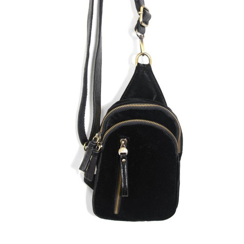 BLACK VELVET SKYLER SLING BAG