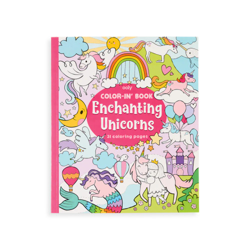 COLOR BOOK ENCHANTING UNICORNS