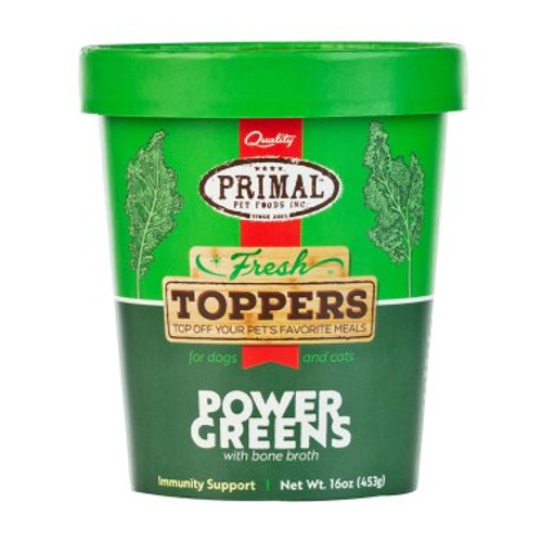 PRIMAL POWER GREENS FRESH TOPPER 16OZ