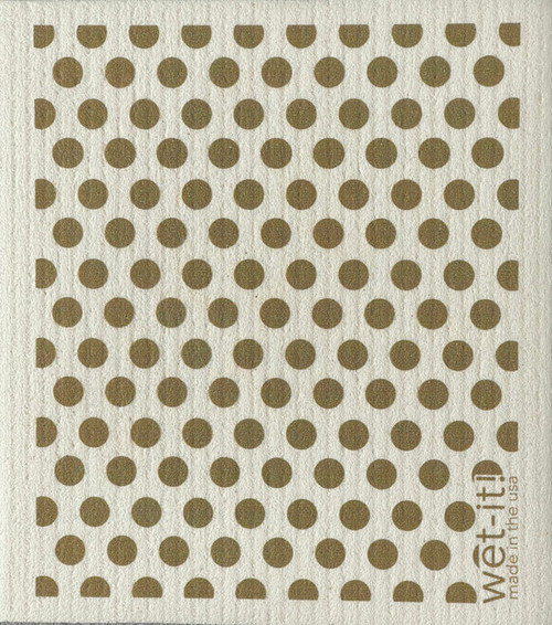 DOTS DOTS TAUPE SWEDISH CLOTH