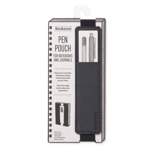 BOOKAROO PEN POUCH - BLACK