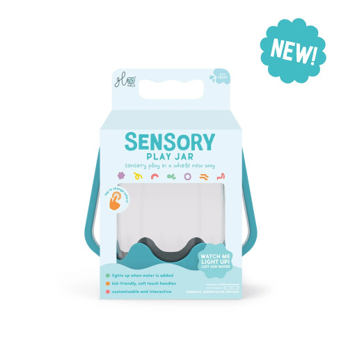 TEAL SENSORY JAR