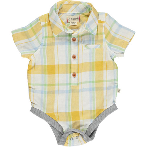 HELFORD ONESIE GOLD PLAID