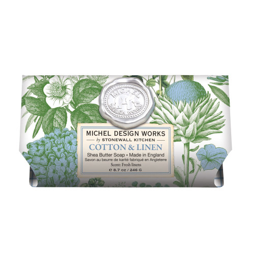 COTTON & LINEN BATH SOAP LARGE