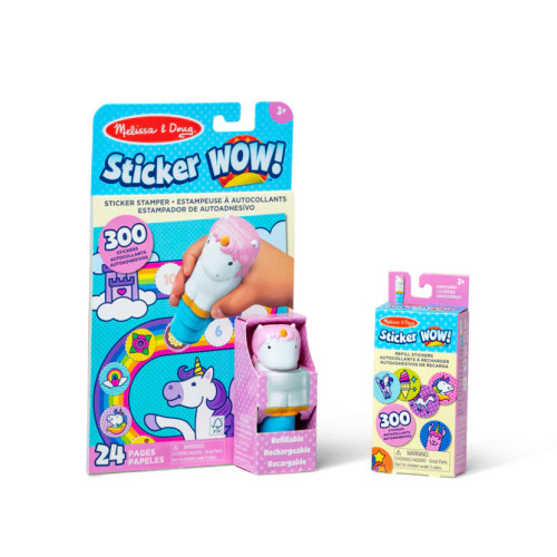 STICKER WOW ACTIVITY SET UNICORN