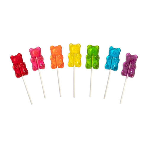 LOLLI & POPS FRUIT BEAR LOLLIPOP