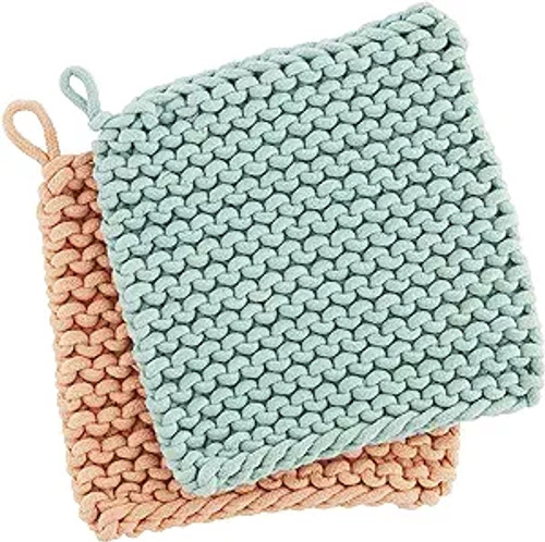 PINK PASTEL POT HOLDER SET