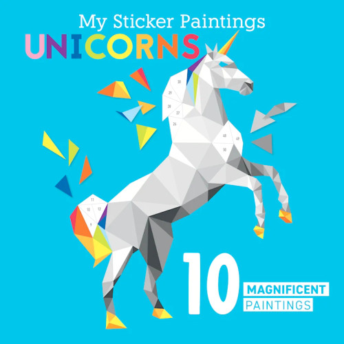 MY STICKER PAINTINGS UNICORNS