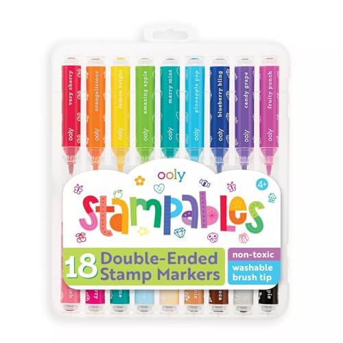 STAMPABLES DOUBLE-SIDED SCENTED MARKERS
