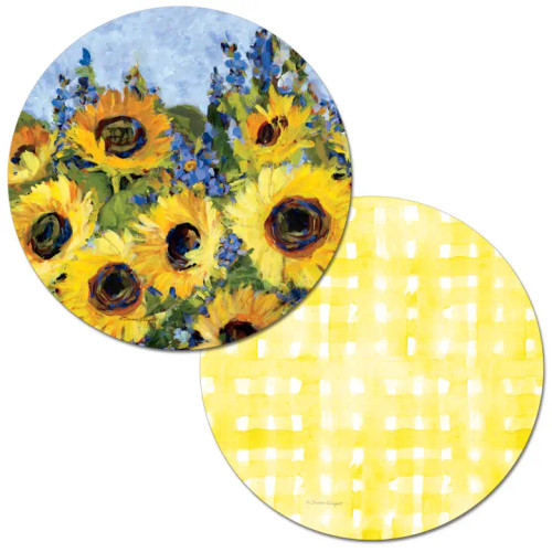 SUNFLOWER GALLERYROUND PLACEMAT