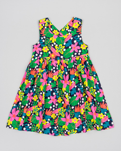 DRESS VOILE FLORAL PRINT