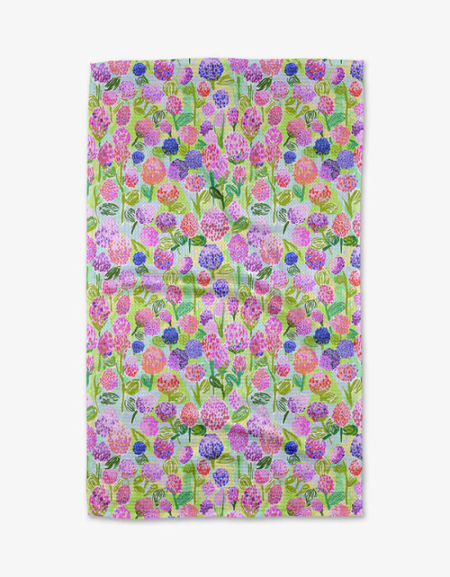 SPRING CLOVERS TEA TOWEL