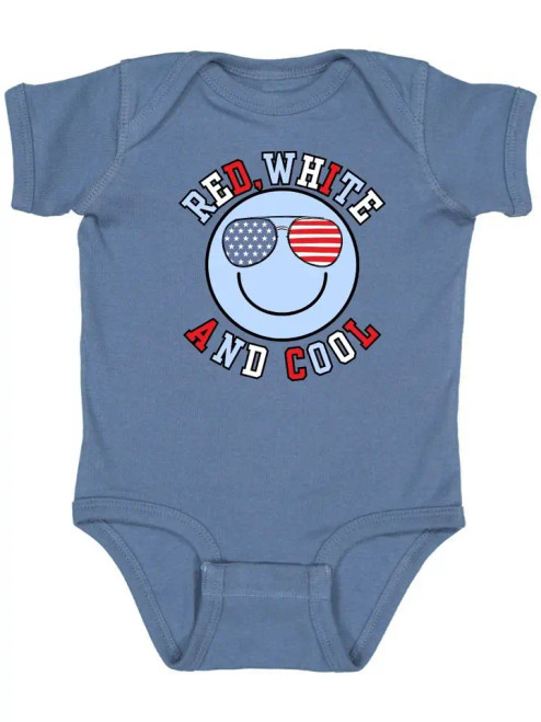 RED WHITE COOL BODYSUIT