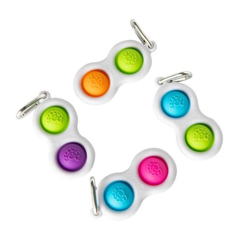 SIMPL DIMPL FIDGET KEYCHAIN